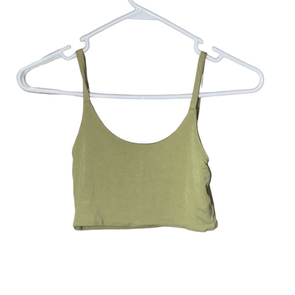 Skatie Tops - SKATIE Green Crop Top